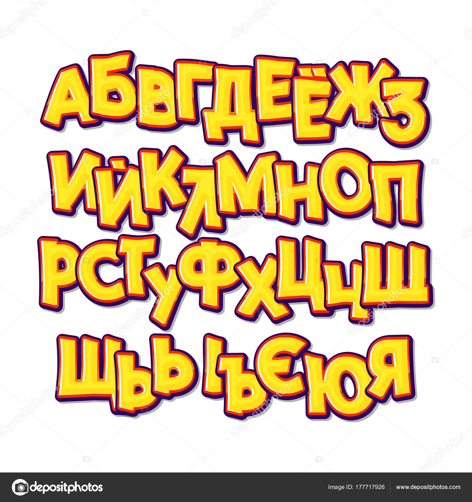 Cyric Font 3d. Веселый Набор Букв Для Типографии, Который Можно.