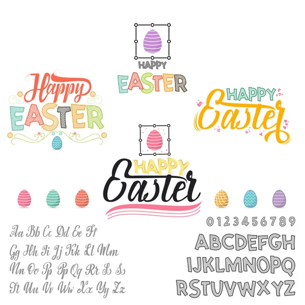 Easter font Vector Art Stock Images | Depositphotos