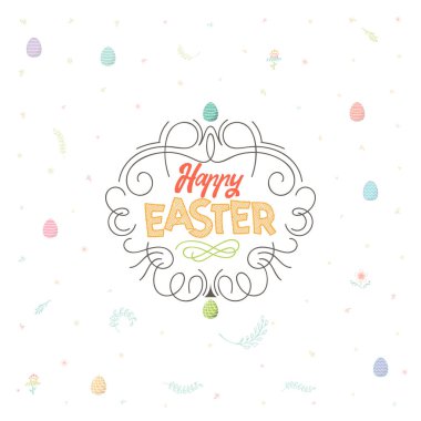 Bahar - Paskalya olduğu gibi bir etiket sosyal ağlar için güzel bir rozet.