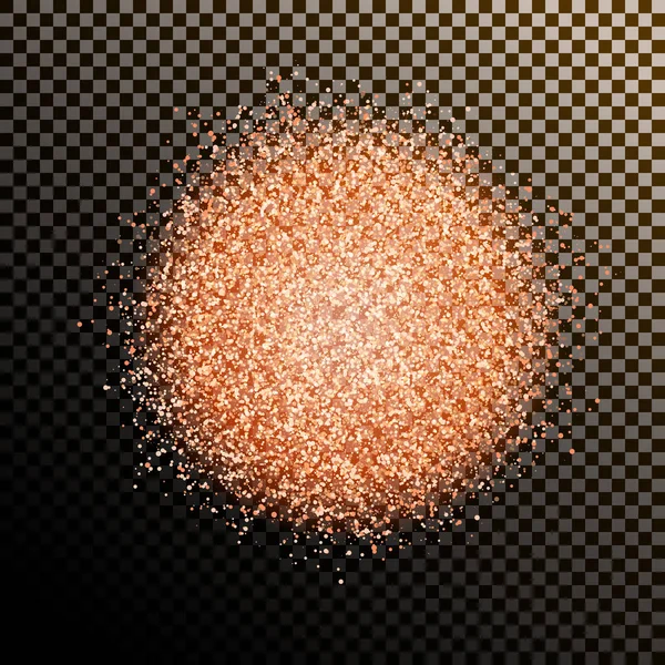 Cloud-Dust-Sand-Glitter-Glowing-Bright-Isolated-Design-element — Wektor stockowy
