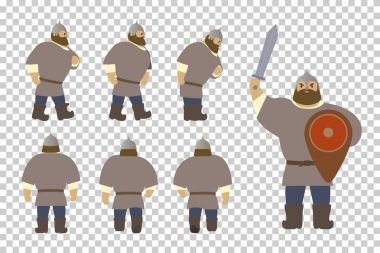 set-cartoon-character-Russia-hero-old-national-legends-03 clipart