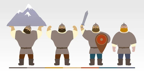 set-cartoon-character-Russia-hero-old-national-legends