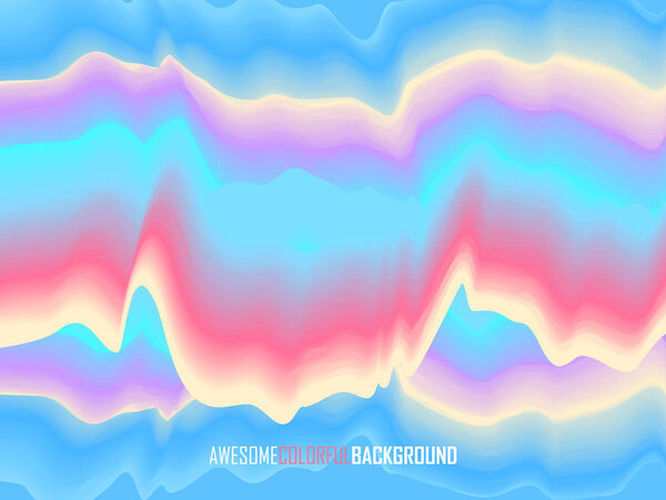 Abstract blurred wavy background-1
