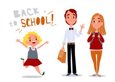 Okul kız çocuk Junior