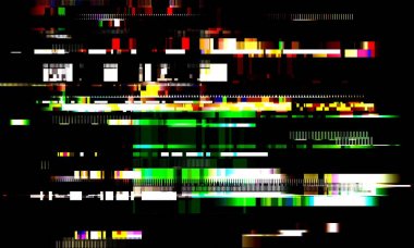 Aksaklık hata sinyali Tv arıza bilgisayar soyut ile teknoloji arıza vektör arka plan bulanık