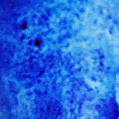 Arka plan boya veya mürekkep kağıt mavi boyalı suluboya gerçekçi vektör arka plan bulanık