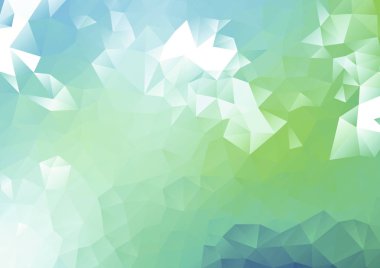 renkli geometrik desen, üçgen poligon tasarım, vektör arka plan