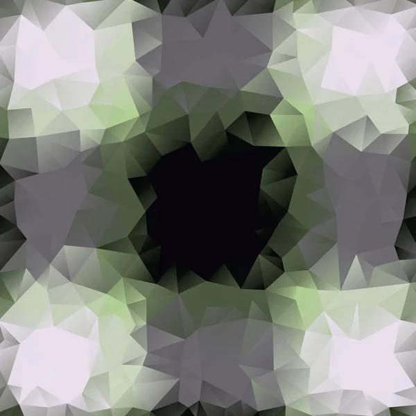Buntes Geometrisches Muster Dreieck Polygon Design Vektorhintergrund — Stockvektor