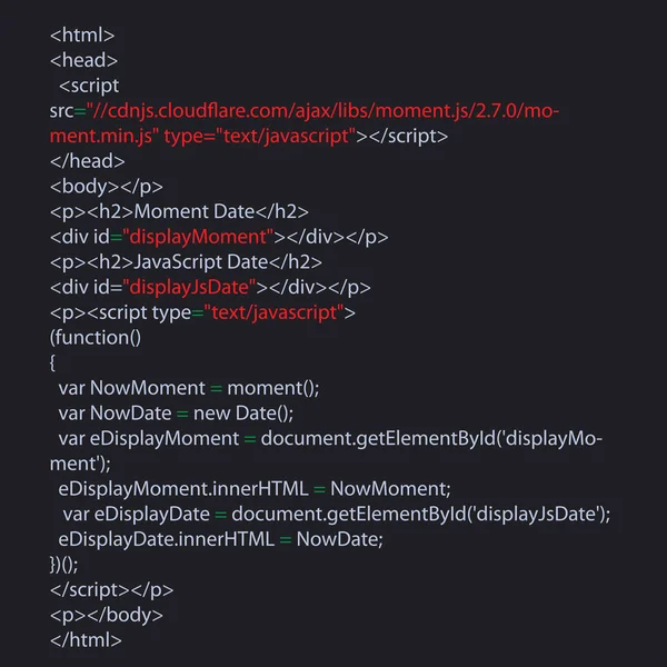 Java kod metni. Bilgisayar yazılım kodlama vektör kavramı. Ekranda betik metni kodlanıyor.