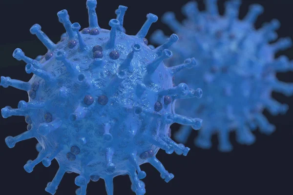 Brote Coronavirus Influenza Como Caso Cepa Viral Peligrosa Como Concepto — Foto de Stock