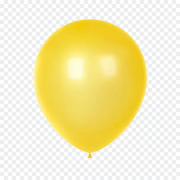 3-й реалистичный цветной воздушный шар. День рождения воздушный шар для вечеринки и торжеств. Изолированный на белом фоне. Векторная миграция — стоковый вектор