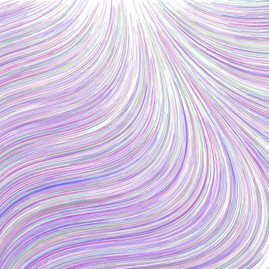 Akış alanı arkaplanı. Vektör çizgileri bileşimi. Geometrik dalga çizgileri deseni.