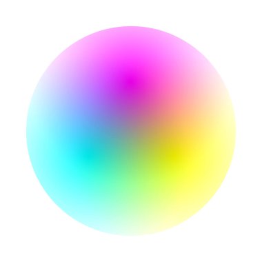 Renkli tekerlek paleti. RGB, RYB, CYMK sistemi. Renk uyumu. Vektör İllüstrasyonu.