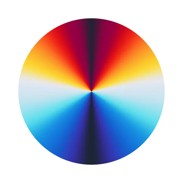 Палитра Цветовых Колес Система Rgb Ryb Cymk Гармония Цветов Векторная — стоковый вектор