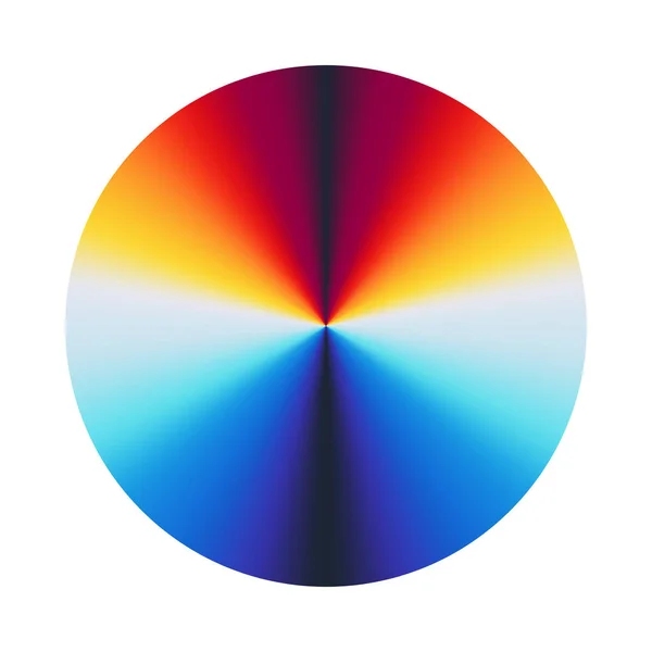 Palette Roue Couleur Système Rvb Ryb Cymk Harmonie Des Couleurs — Image vectorielle