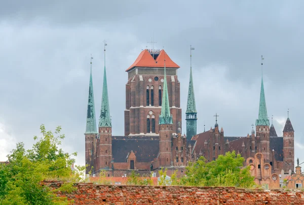 Gdansk. Basilique Sainte-Marie . — Photo