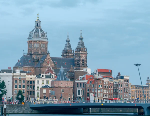 Amsterdam. De kerk van St. Nicholas. — Stockfoto