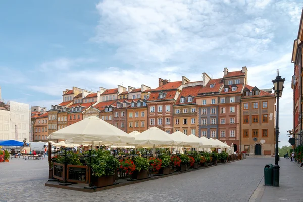 바르샤바입니다. 오래 된 도시. — 스톡 사진