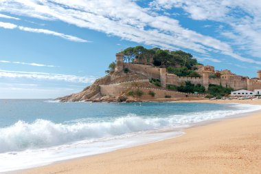 Tossa de Mar Beach. Costa Brava.
