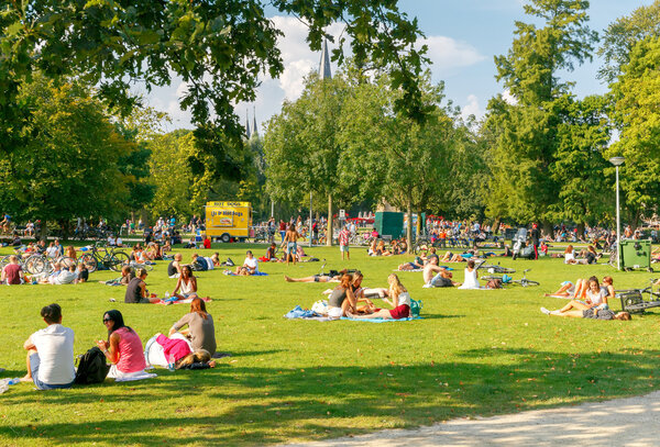 Амстердам. Парк Вонделя
.