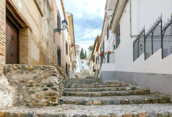 Granada. Distretto Albayzin . — Foto Stock