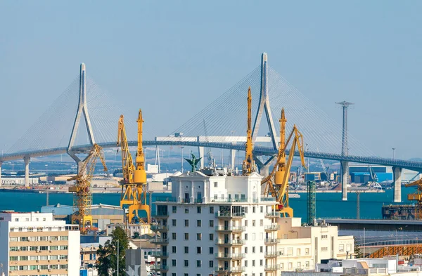 Cadiz. Köprü Anayasanın. — Stok fotoğraf