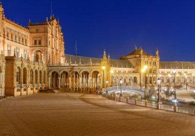 Seville. İspanyol Meydanı.