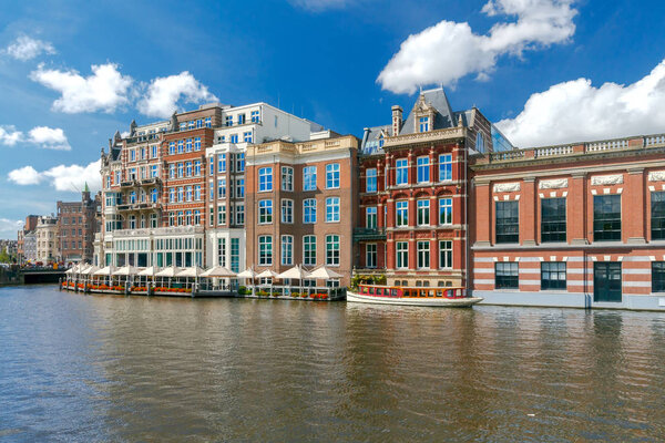 Amsterdam. Old city canal.