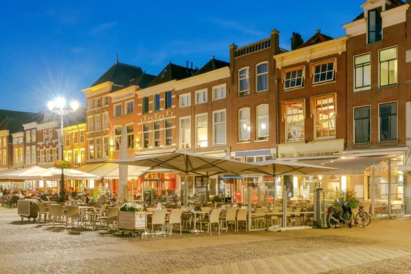 Delft. Marktplein. — Stockfoto