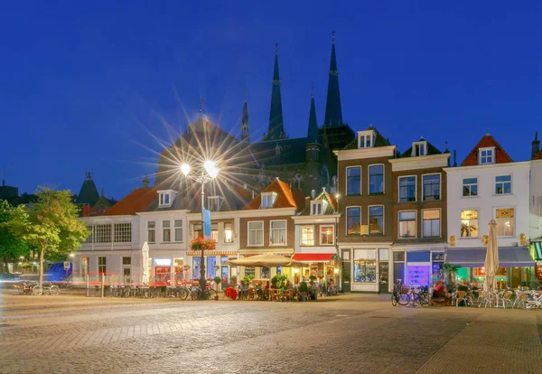 Delft. Marktplein. — Stockfoto