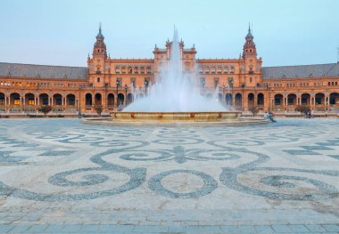 Seville. İspanyol Meydanı.