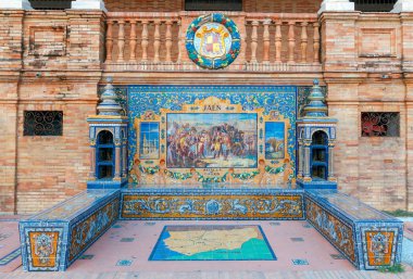 Seville. İspanyol Meydanı.