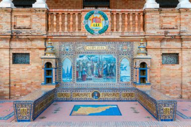 Seville. İspanyol Meydanı.