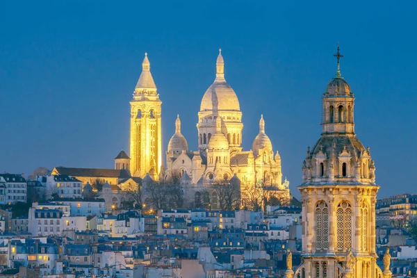 Parigi. Basilica Sacre Coeur — Foto Stock