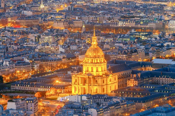 Paris. Flygfoto över staden. — Stockfoto