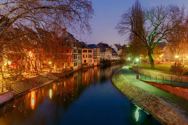Strasbourg. Petite France district in the old city. — Stock Photo, Image