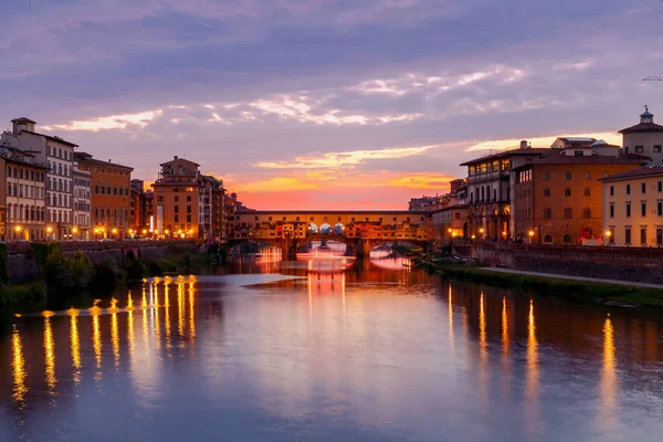 Florence. Ponte Vecchio. — Stock Photo, Image