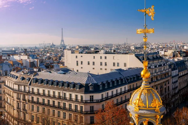 Paris. Aerial view of the city. — Stock Photo, Image