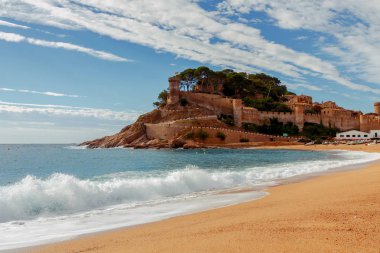 Tossa de Mar Beach. Costa Brava.