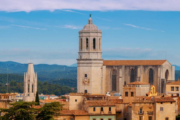 Girona. Catedral principal . — Fotografia de Stock