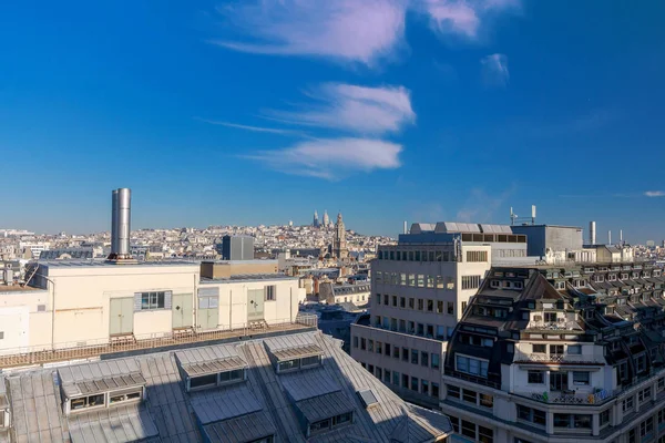 Paris. Flygfoto över staden. — Stockfoto