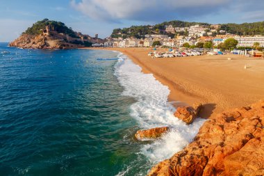 Tossa de Mar Beach. Costa Brava.