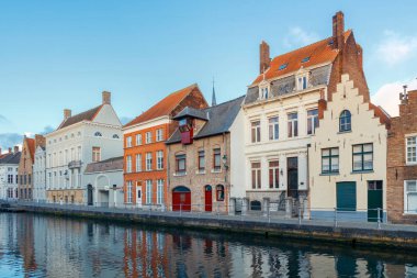 Bruges. Şehrin tarihi merkezine.
