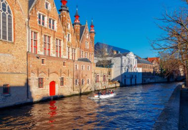 Bruges. Şehrin tarihi merkezine.