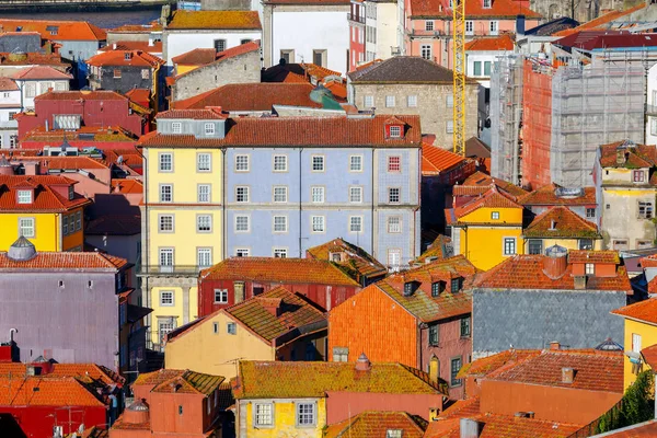 Oporto. Vista aérea de la ciudad . — Foto de Stock