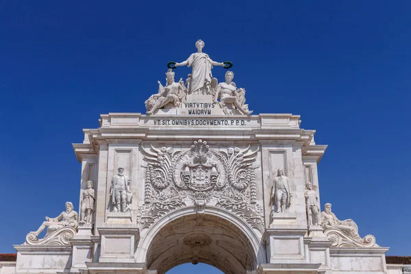 Lisboa. Praça do Comércio . — Fotografia de Stock