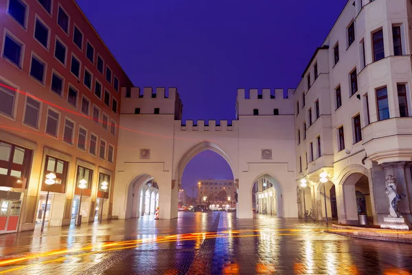 Munich. Karlstor Gate. — Stok fotoğraf