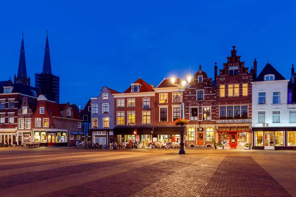 Delft. Plaza del Mercado . —  Fotos de Stock