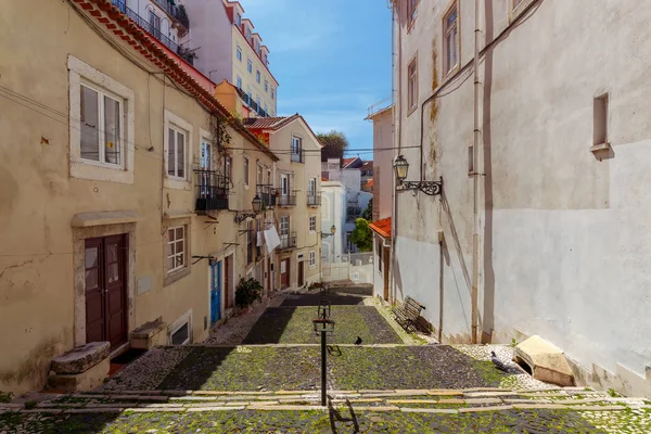 Lissabon. Oude straten. — Stockfoto