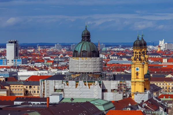 Vue aérienne de Munich. — Photo